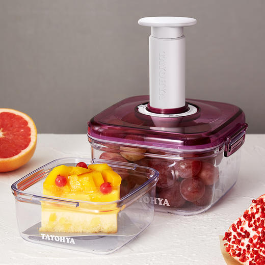 TA010302035ZZ 拨盘记时抽真空保鲜盒组 商品图2