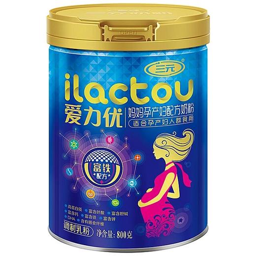 三元sanyuan爱力优孕妇奶粉妈妈配方牛奶粉罐装800g