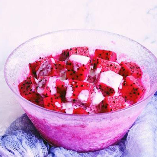 水果捞红心火龙果芒果酸奶15元份会员第二件半价