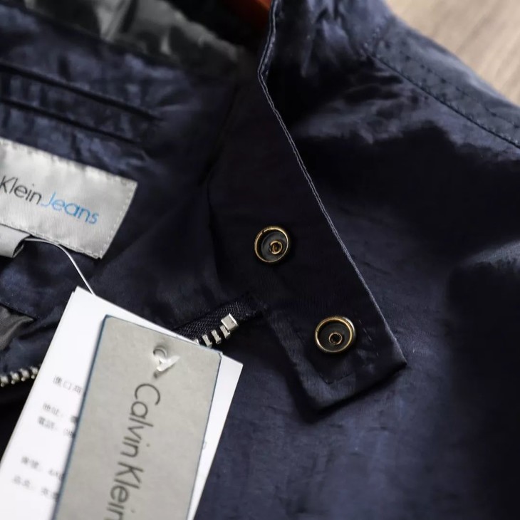 罕见臻品ck平湖代工出品18秋季当红炸子鸡男士夹克外套