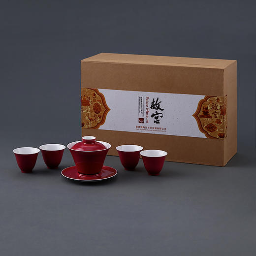故宫博物院 胭脂水茶具 商品图3