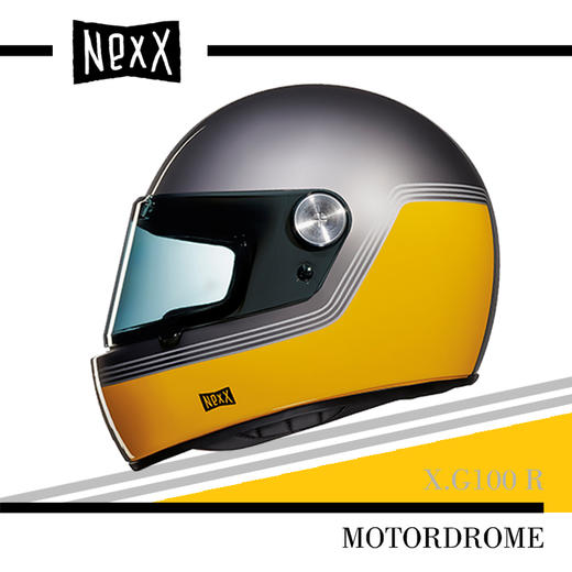 葡萄牙X NEXX X.G100R MOTORDROME碳纤维复古运动头盔 商品图6