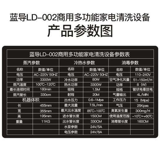 蓝导LD-002多功能家电清洗机 商品代码23066 商品图2