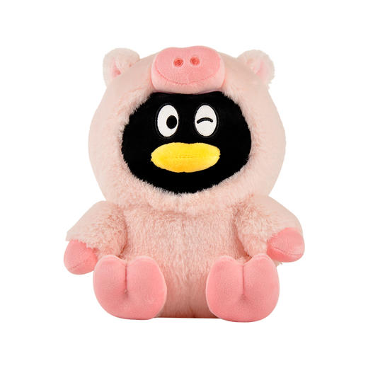 qqfamily腾讯正版毛绒玩具qq福猪公仔生日礼物