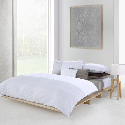 CMD17003 Pinstripe cream 品思特四件套 商品图1