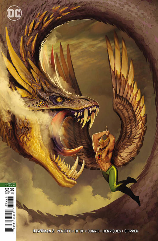 鹰侠 V5 主刊 Hawkman V5 （2018）变体 商品图9