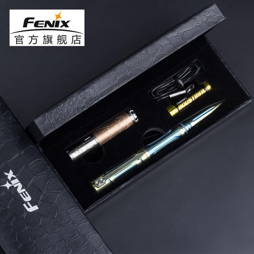 Fenix菲尼克斯T5Ti钛合金战术笔15TH纪念版手电套装钨钢攻击头 商品图0