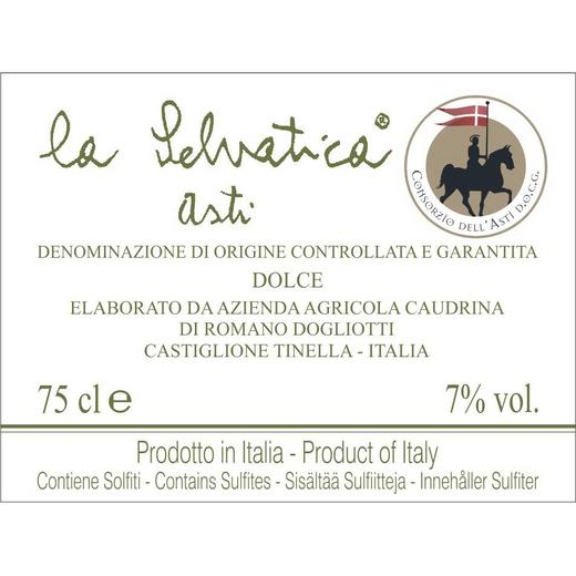 CAUDRINA ROMANO DOGLIOTTI"LA SELVATICA"ASTI SPUMANTE DOCG,ITALY 商品图2