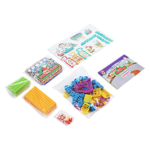 益智拼插丨小小建筑师·红袋鼠美食屋-吸吸吸，呼呼呼 商品图4