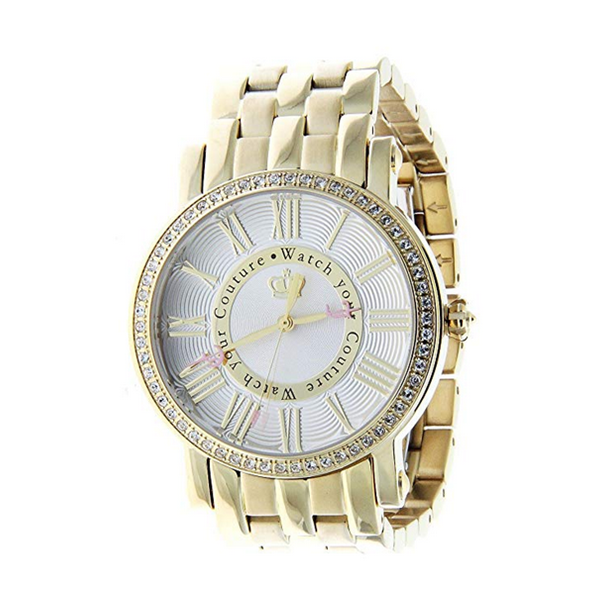 橘滋juicy couture 女士石英手表 jc-1900816 特价75折