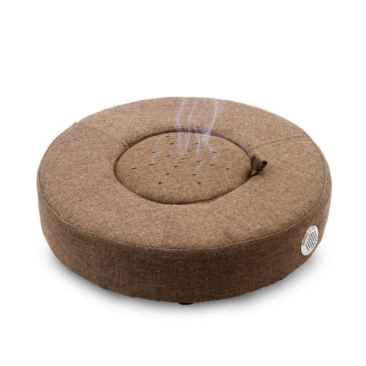 【好物】亚麻蒲团坐灸【必备艾灸神器：全身家用，多用途、多角度灸器，腰腹部宫寒多功能】 商品图2