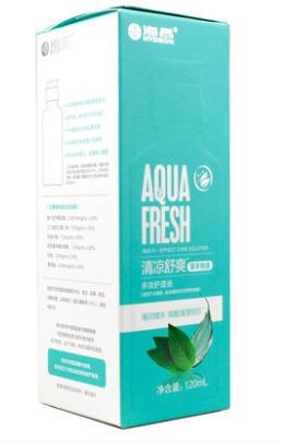 海昌 清凉舒爽 草本物语 护理液120ml、360ml+120ml、500ml+120ml 商品图1