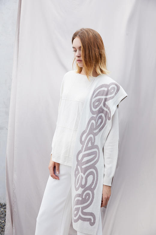 秋冬 羊绒双面围巾  SJF18P161N 商品图1