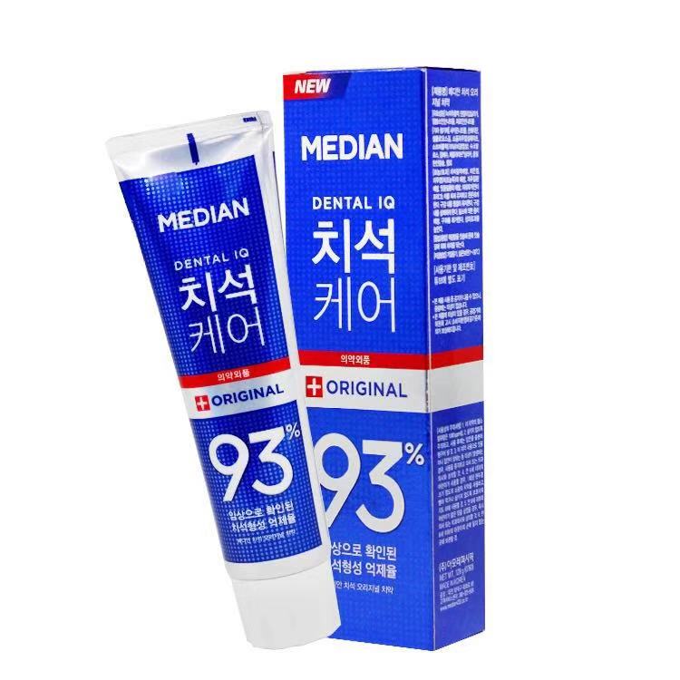 韩国93牙膏蓝色（去牙结石）