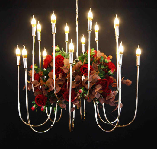 16头大弯水晶灯【运费自理】 商品图0