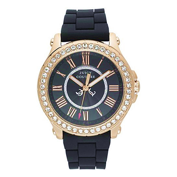橘滋juicycouture女士石英手表jc1901055特价75折