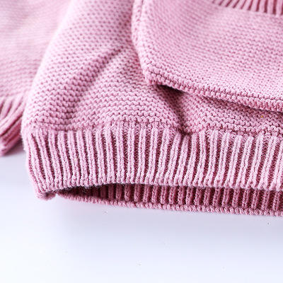 【童装毛衣】韩版秋冬加绒男女童装毛衣 宝宝针织衫萝卜套头儿童毛衣 商品图1