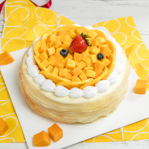 芒果千层蛋糕 2磅 免费送货上门 商品图0