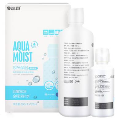海昌SPA保湿 多效极润 护理液120ml、360ml+120ml、500ml+120ml 商品图4