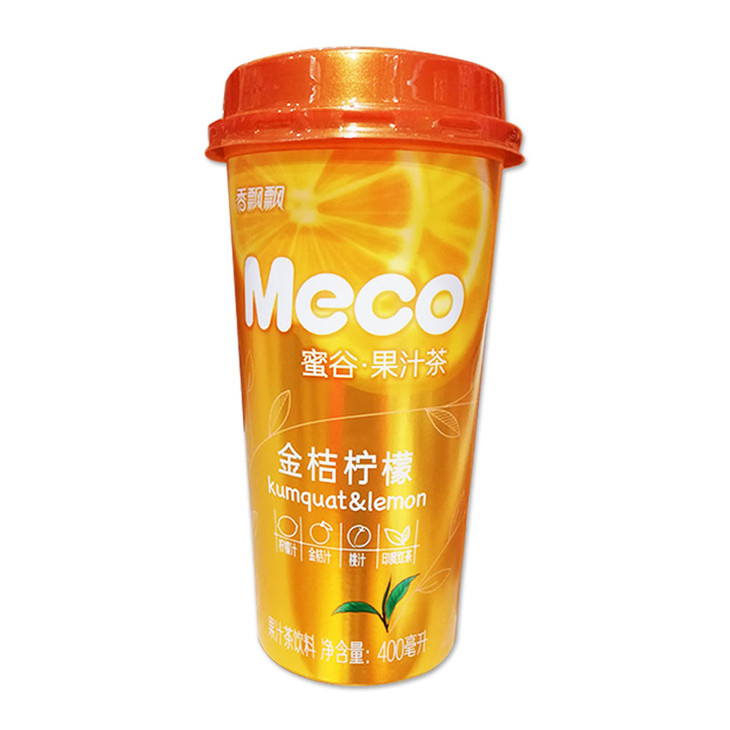 香飘飘金桔柠檬果汁茶400g