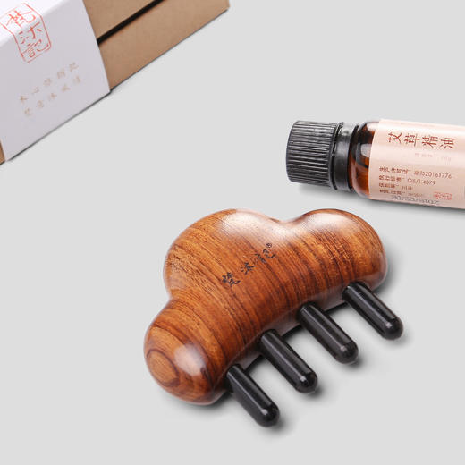 【爆款】梵沐记抹云按摩梳－东阳非遗按摩梳礼盒 商品图3