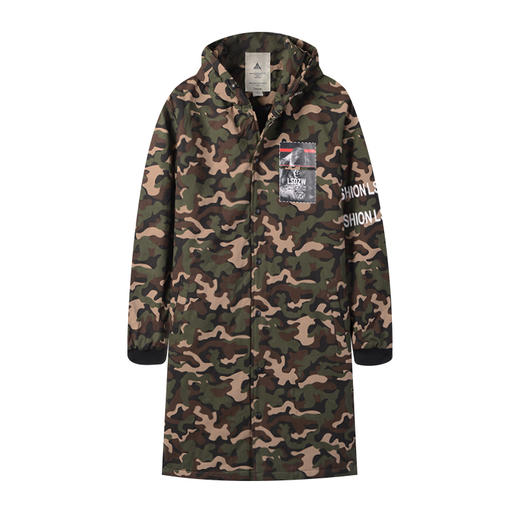 【清仓秋冬2021】LSDZW雷萨顿威男士大码棉衣肥佬中长款棉服加厚胖子修身冬装外套 商品图3