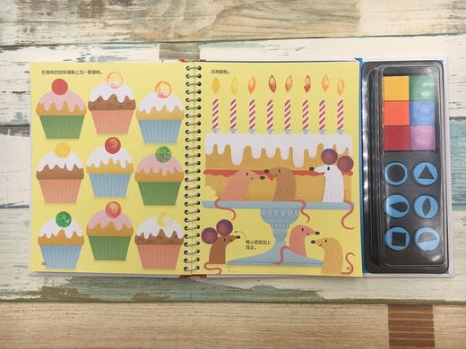 英国幼儿经典趣味图章游戏书 商品图4