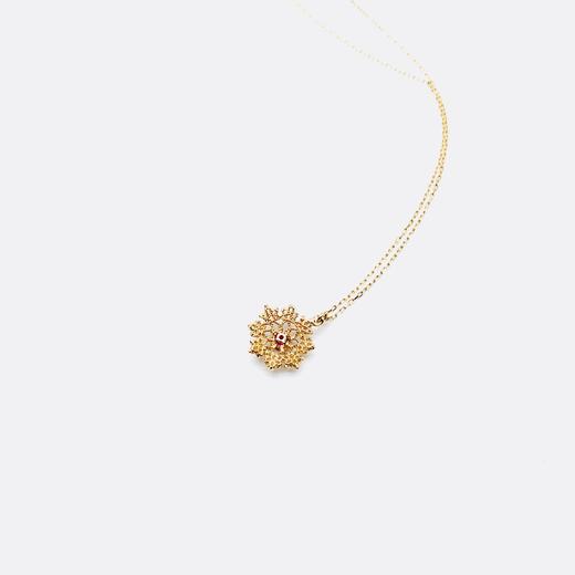 北京仓｜Cheravir-Fleur-天然红宝石 项链［日本设计师］ 商品图3
