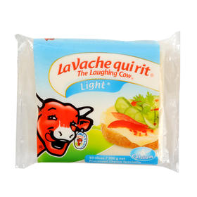 乐芝牛淡味切片奶酪200g