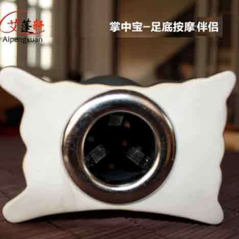 艾蓬轩陶瓷掌中宝 经络足部温灸器 足部按摩点穴灸器 商品图1
