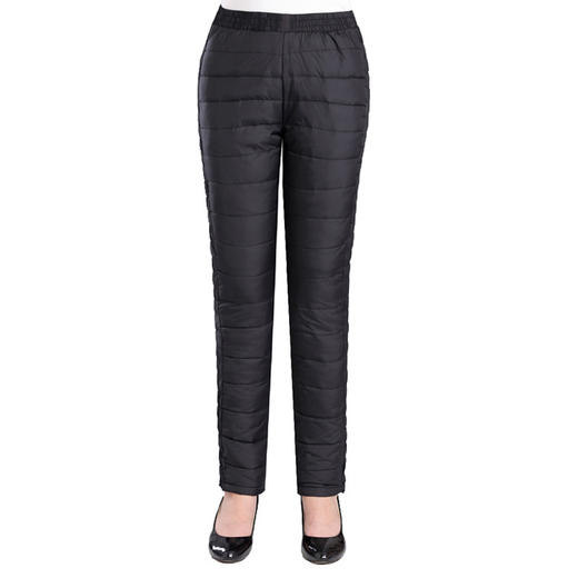 JMY-AOY-1808冬季羽绒裤女外穿加厚大码高腰羽绒裤加厚修身防寒保暖 商品图4