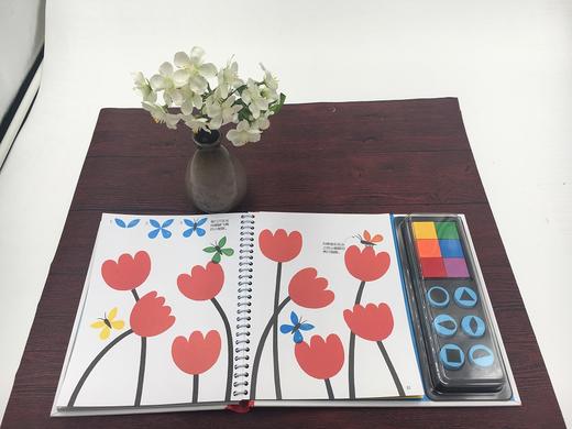 英国幼儿经典趣味图章游戏书 商品图1