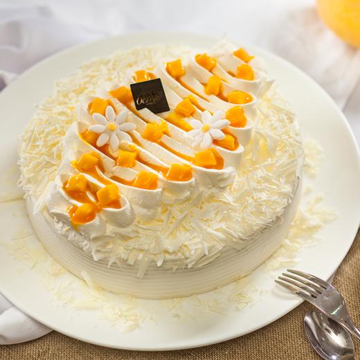 【芒果百香果奶油蛋糕】 商品图0