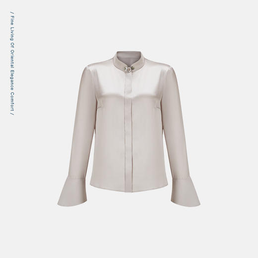 马蹄袖真丝衬衣故宫宫廷文化携手utacit