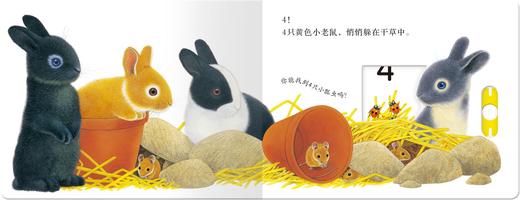 动物朋友手指推拉书  分册名：好奇的小猫 忙碌的小兔 调皮的小狗  适读年龄：0+ 原价：149.4元 商品图8