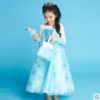 迪士尼正品冰雪奇缘艾莎女王COS套装女童公主裙首饰角色扮演礼盒 商品缩略图0