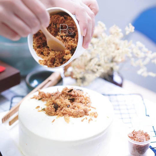 海苔肉松蛋糕-只用乌状元黑猪肉松，不用鸡肉松加豆粉 商品图1