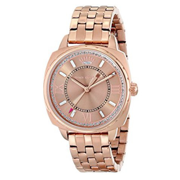 橘滋juicy couture 女士石英手表 jc-1901176 特价75折