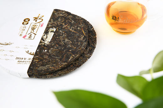 勐乐山盛世典藏普洱茶水黄金生饼357g