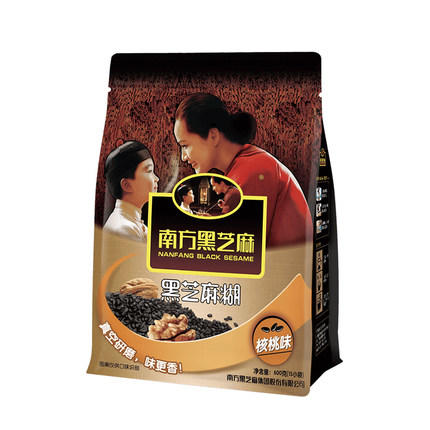 600g南方黑芝麻糊（低糖/无糖/核桃味/中老年/女人红枣味/精装原味） 商品图2