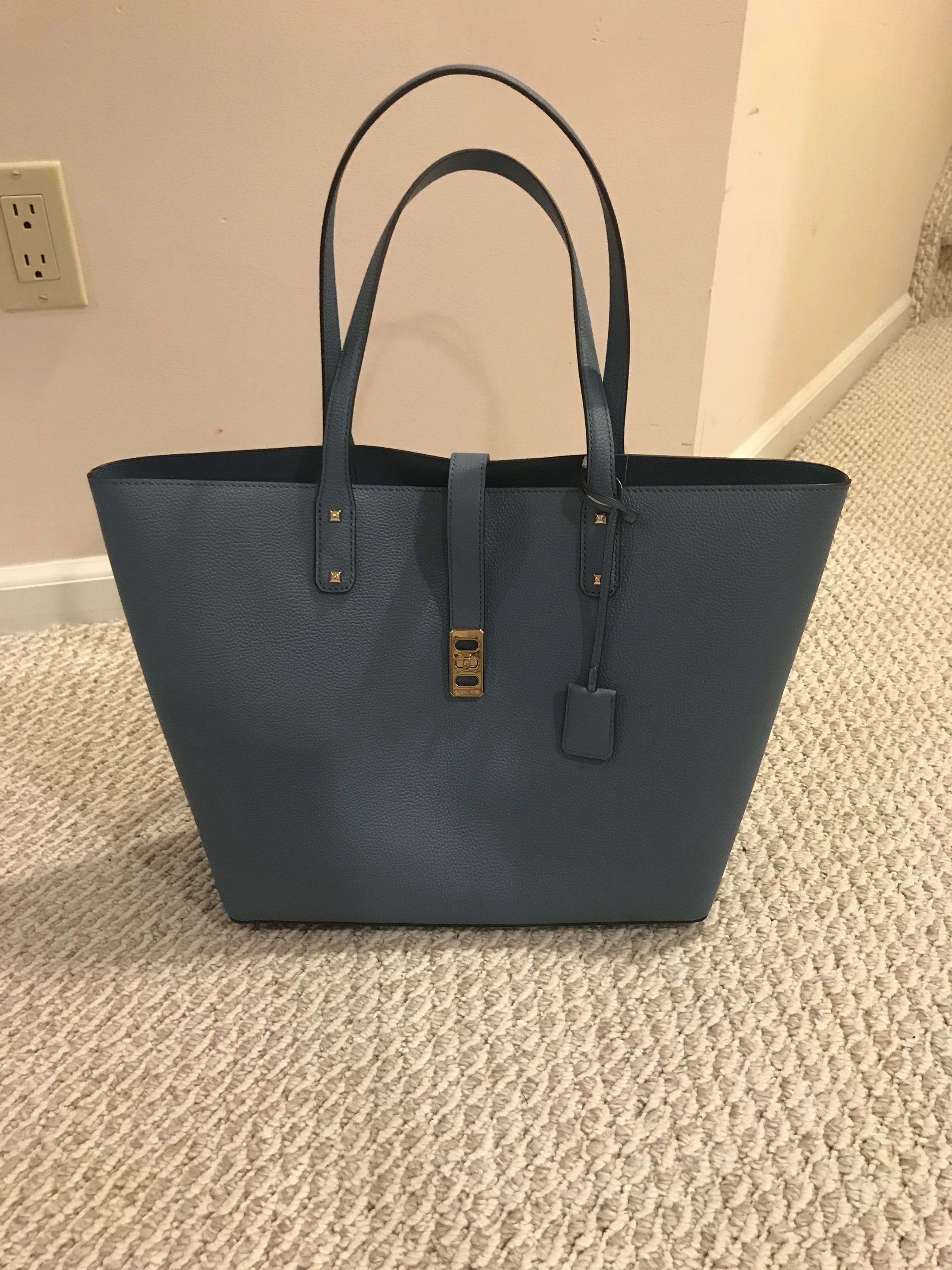 特价mkmichaelkors新款开口旋扣单肩手提包tote女包托特包国内4400