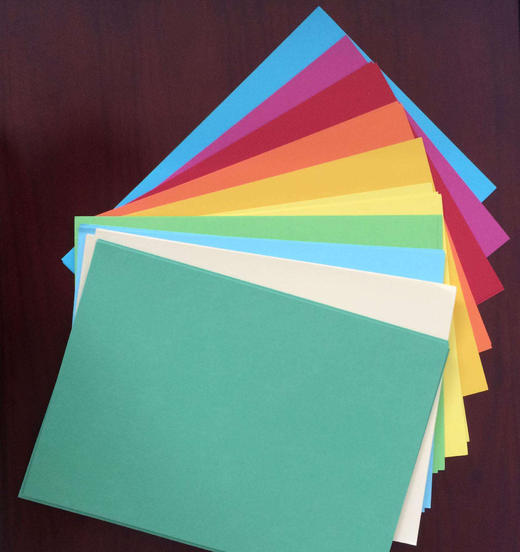 枫桦200克4K彩色卡纸100张 商品图4