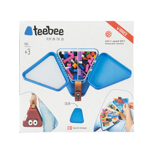 丹麦 TeeBee便携玩具盒 商品图0