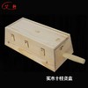 十柱实木艾灸盒 十孔手柄艾灸盒 背灸器 底座加高 实木调温灸器 商品缩略图0