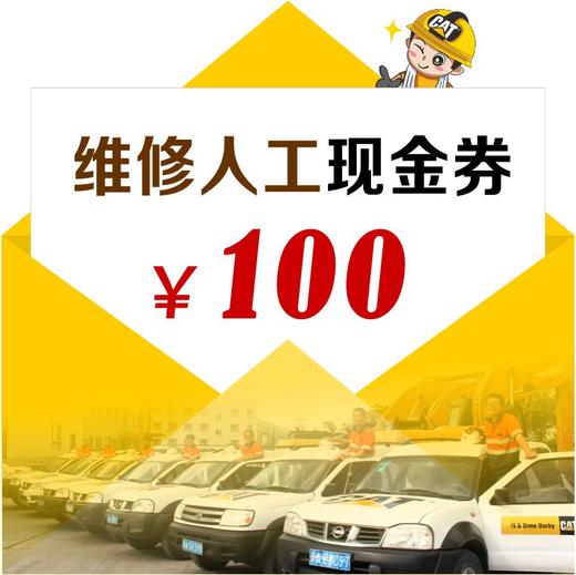 维修人工现金优惠券 - 面值100元 商品图0