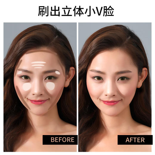 【小鹿几】菲鹿儿双色修容高光阴影盘细腻不显毛孔 商品图1