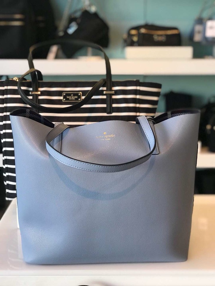 katespade新款双面托特包两面用1590