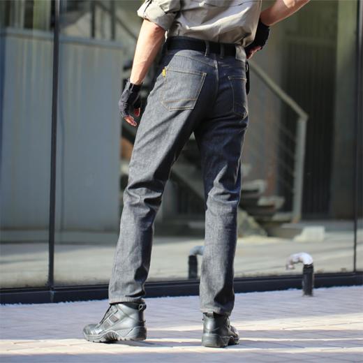 龙牙赤焰防寒战术牛仔裤男加绒战术裤男宽松作战裤 商品图3