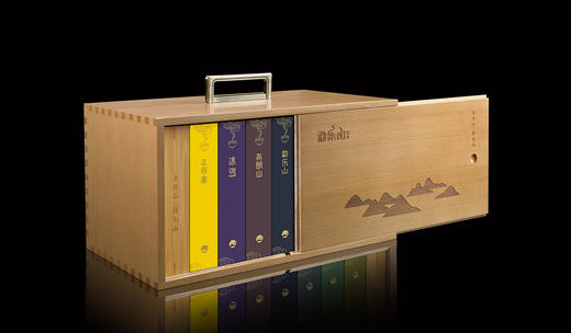 第七大茶山（七大茶山）木箱礼盒套装1400g 商品图3