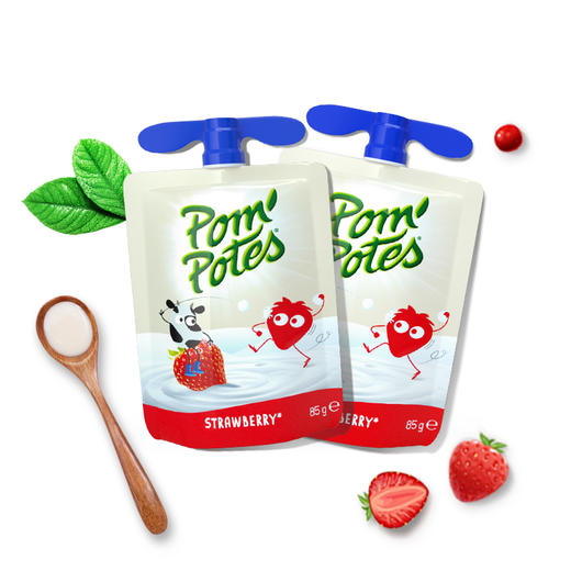 Pom Potes法优乐风味酸奶85g/袋 4袋*4盒 商品图5